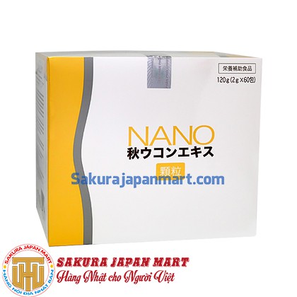 Tinh chất nghệ bổ gan, hỗ trợ ung thư Nano Kanehide Bio 60 gói